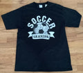 NWT Port & Company Soccer Grandpa Graphic Print Distressed Size Large Unisex