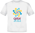 2022 Future World Cup Quatar Soccer Fan White T Shirt Unisex