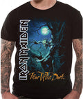 Iron Maiden Fear Of The Dark T Shirt Tree Sprite Official Black New S To XXL Unisex