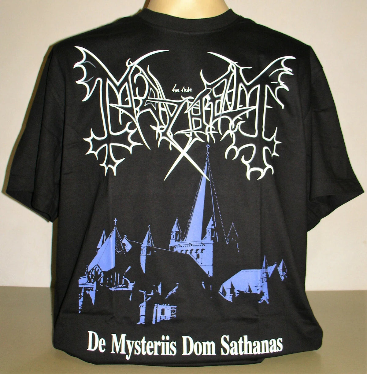 Mayhem De Mysteriis Dom Sathanas Size S M L XL 2XL 3XL Black Metal Band Unisex