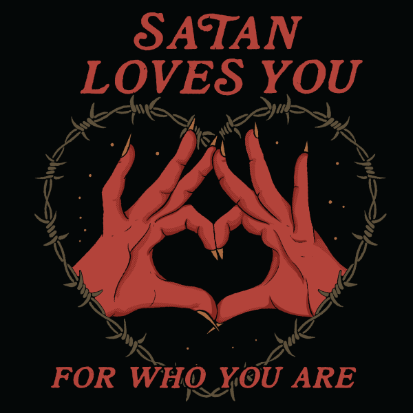'Satan Loves You' Shirt Unisex