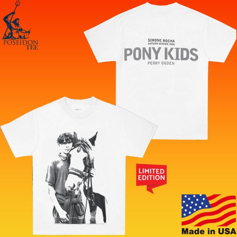Simone Rocha Autumn Winter 2026 Perry Ogden Pony Kids Unisex