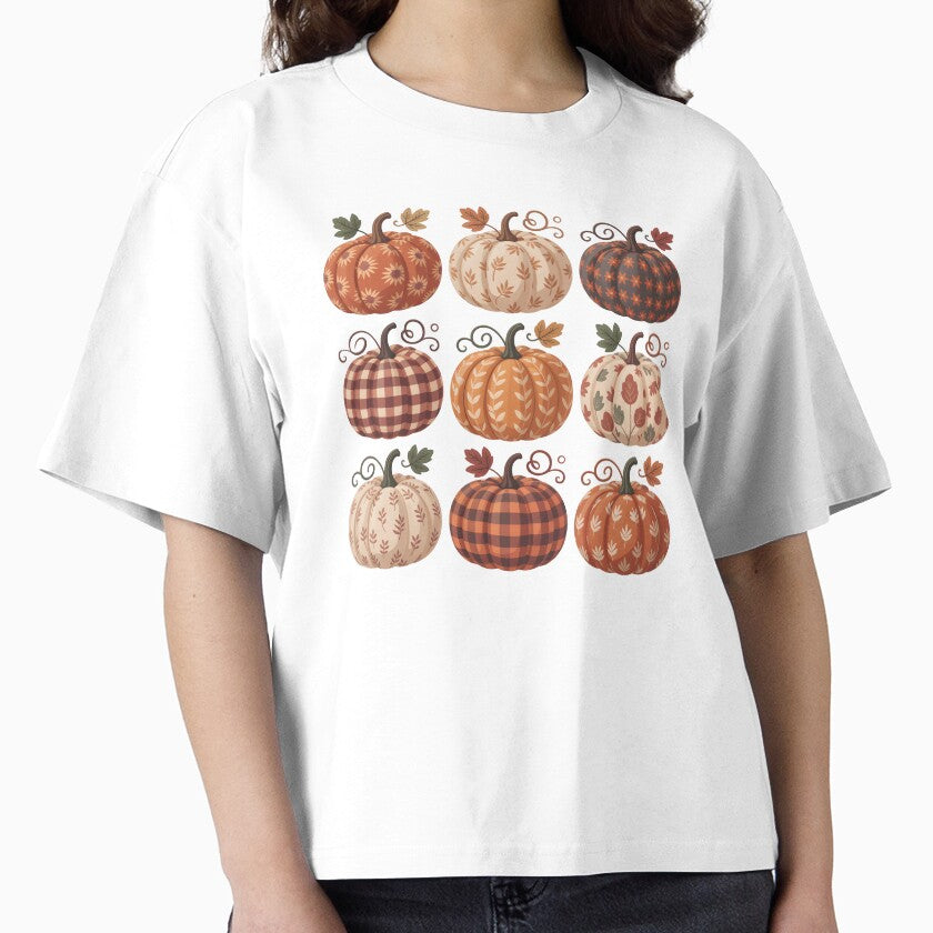 Rustic Fall Pumpkins Pattern Design by PrintandJoy