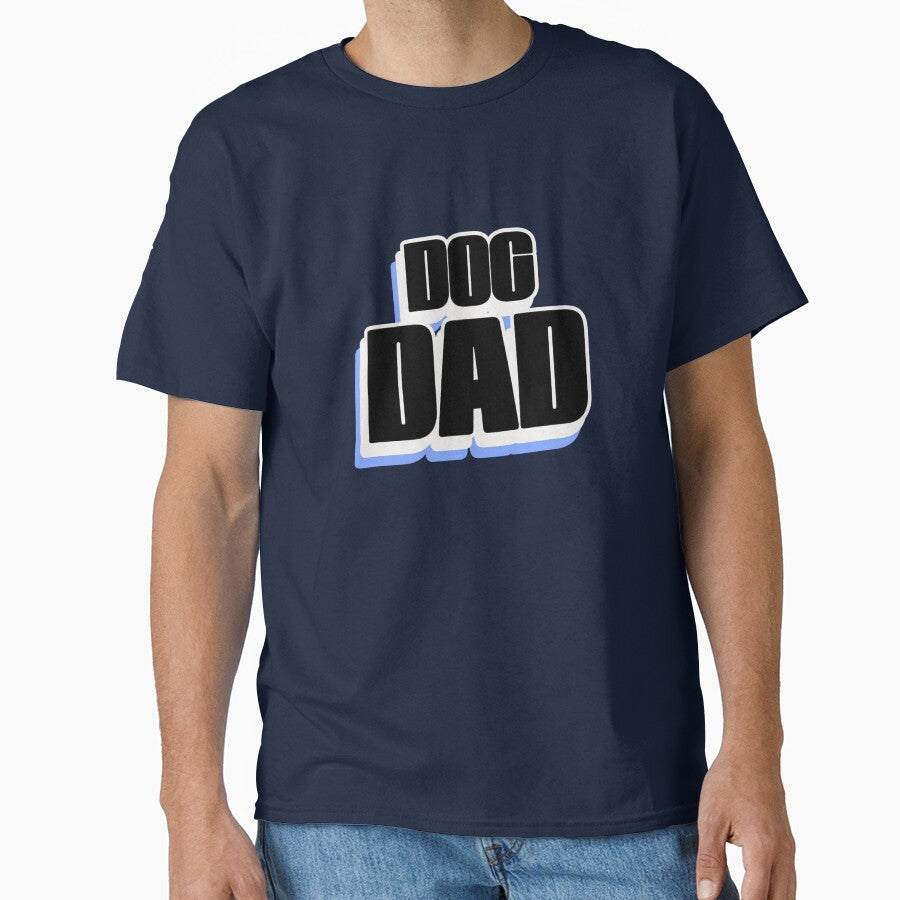 Dog Dad Text Design for Proud Pet Parents by urban-hillbilly