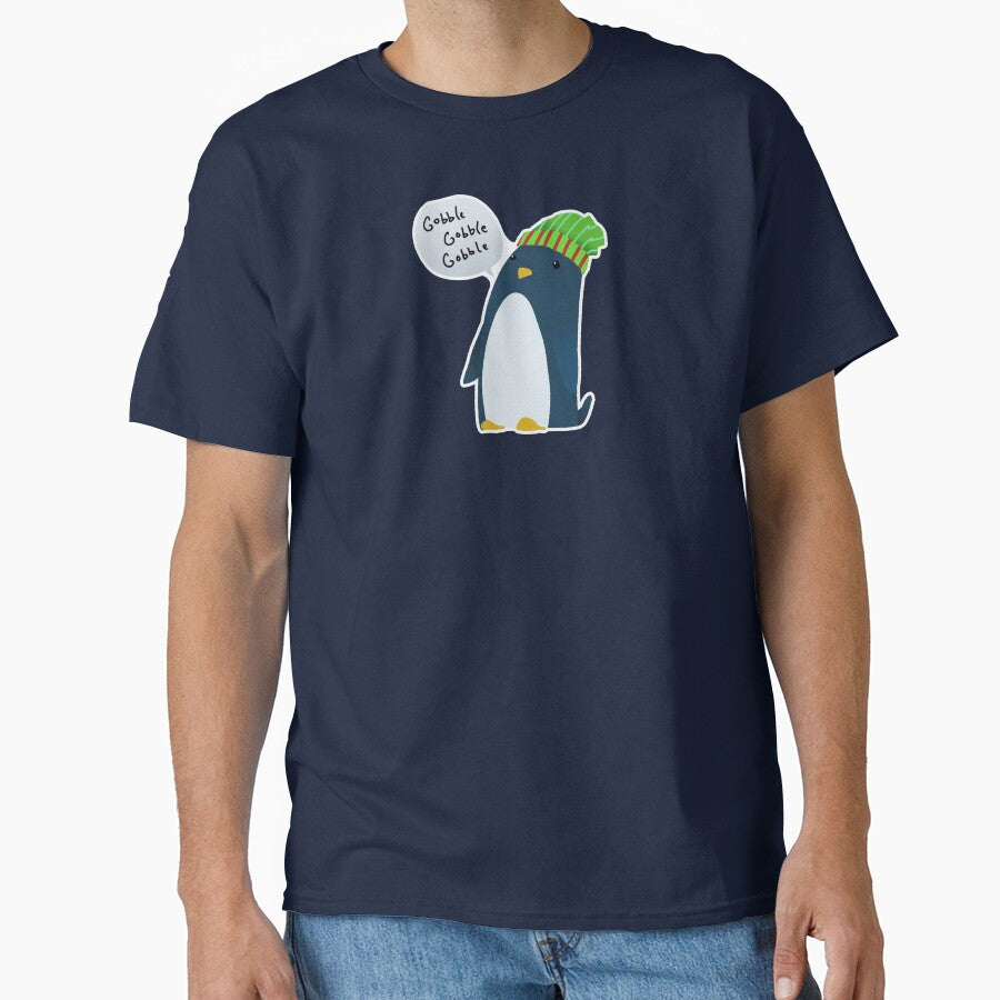 Gobble Gobble Gobble Penguin by mrnicolson