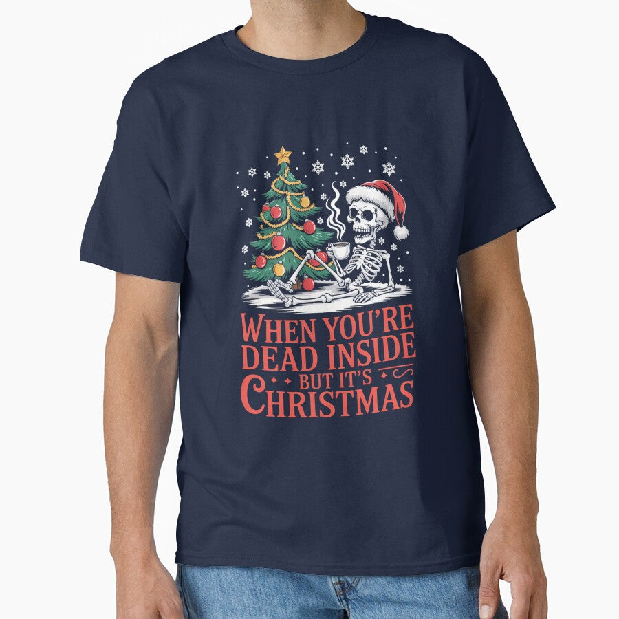 Sarcastic Skeleton Christmas Coffee Lovers by gourpmerzihd