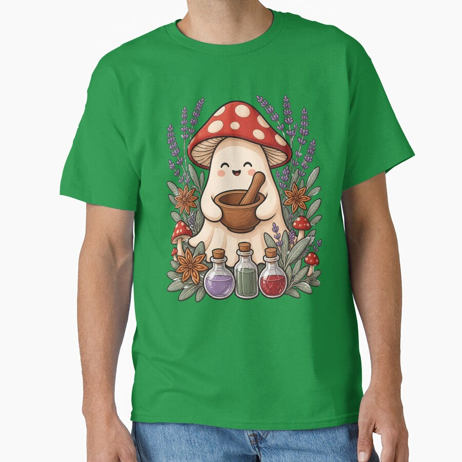Cozy Ghost Mushroom Apothecary by Fun2Fentastic
