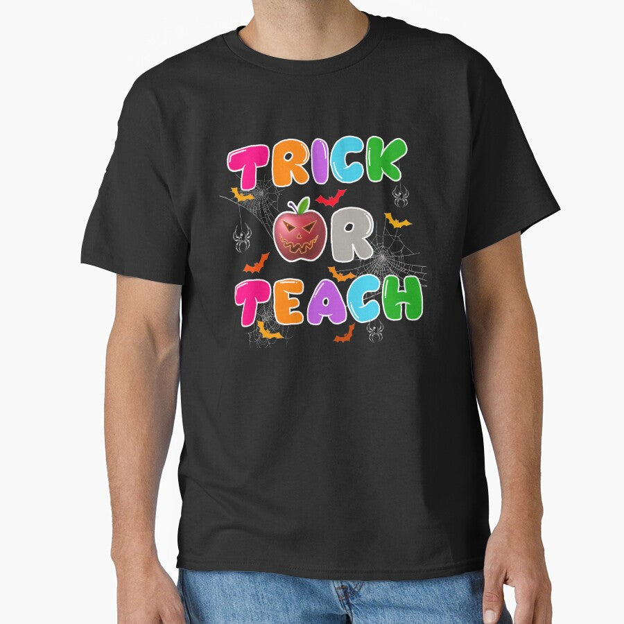 trick or teach cute halloween teacher by vyascreations