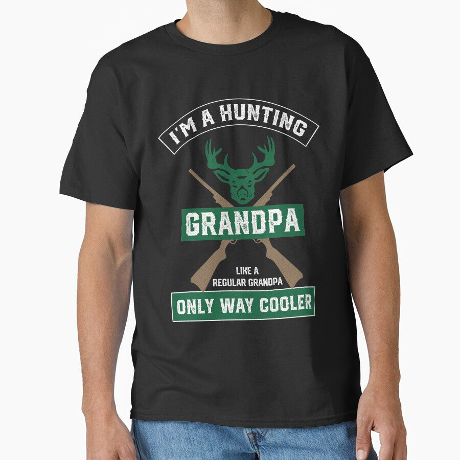 I'm A Hunting Grandpa Normal Grandpa Only Cooler - Funny Hunting Grandpa by mrsmitful