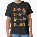 Capybara Mocktail Cocktail Sticker Sheet - Tee by RedStreamStudio