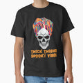 Funny Halloween Skull With Thick Thighs Spooky Vibes by manzee