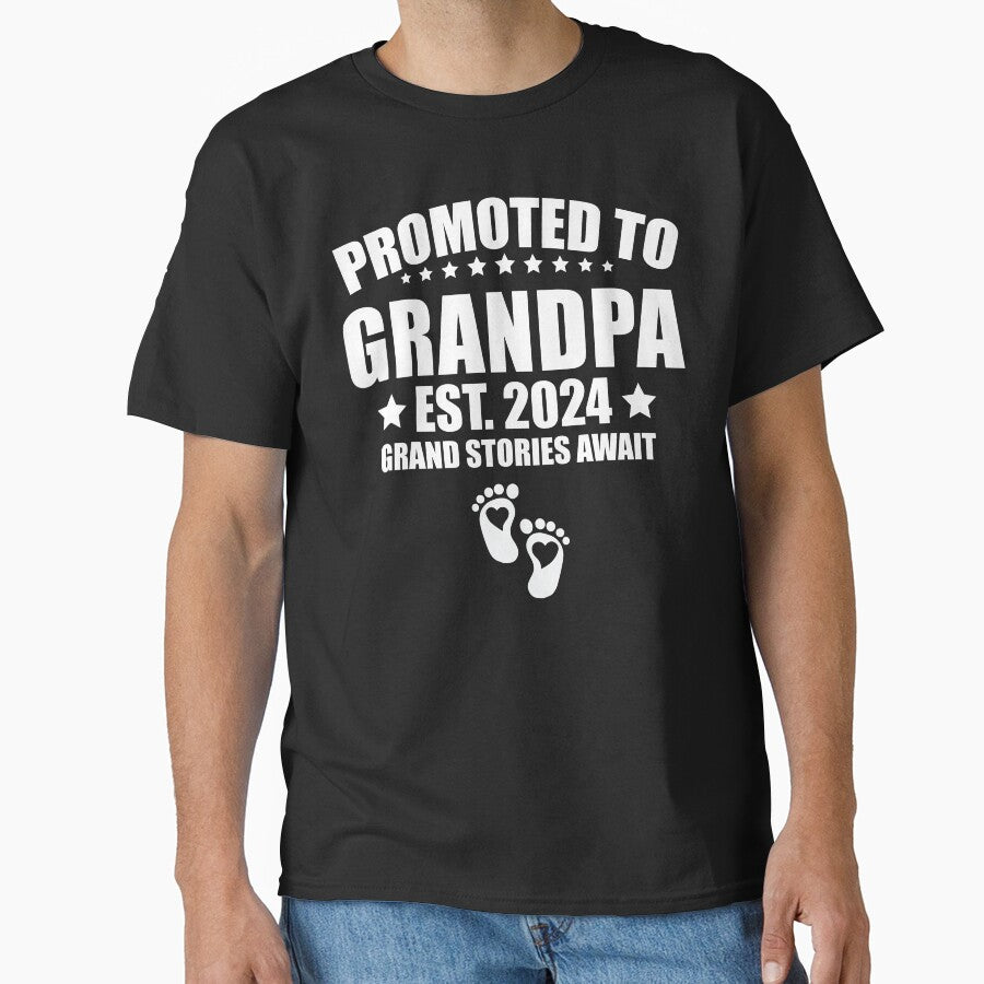 Promoted to Grandpa Est. 2024: Ready for Grand Cuddles by EidosEmporiium