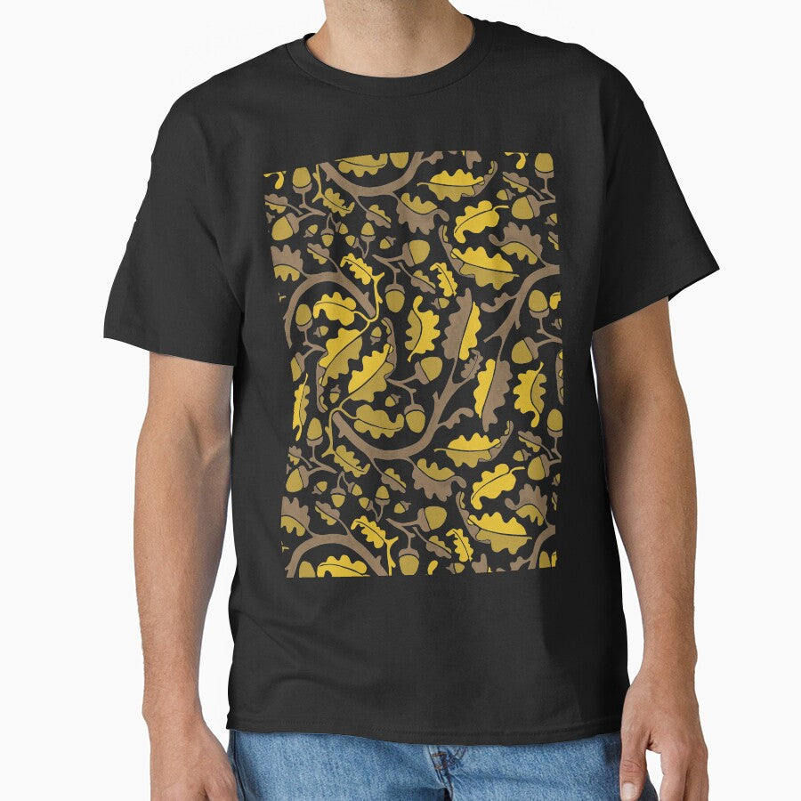 Autumn Acorn Yellow by Sandee .