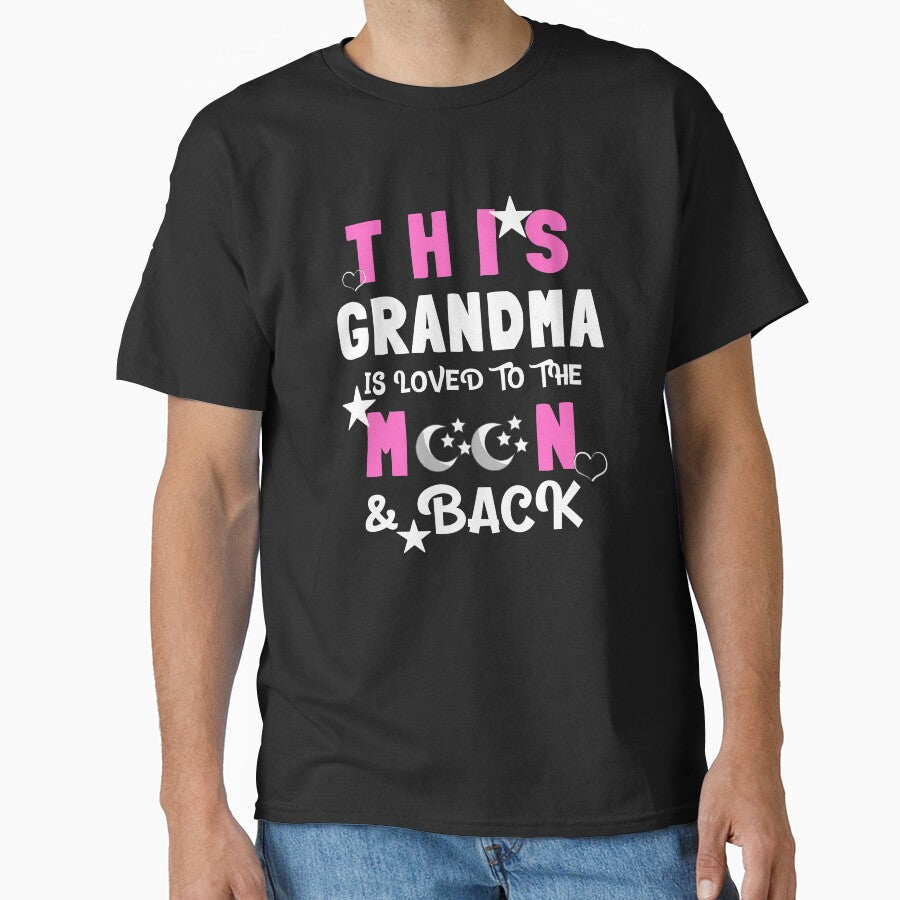 This Grandma Is Loved to the Moon and Back Tshirt by TCCPublishing