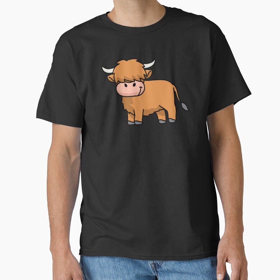 Highland Cow Gifts Men Girls Women Scottish Highland Cow by DSWShirts