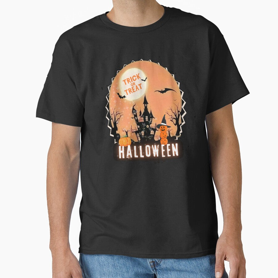 Vintage Halloween - Trick or Treat: Retro Spooky Design by cabana.space