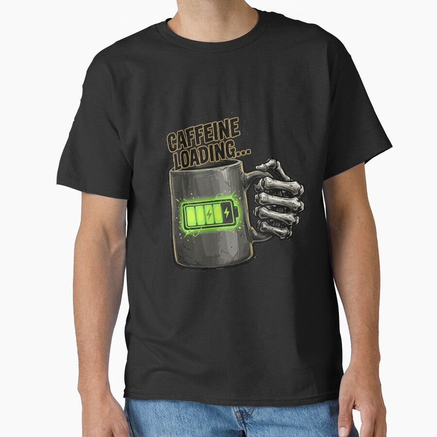 Caffeine Loading Skeleton Hand Coffee Mug by AvivaCreative