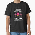Take Me Camping Get Me Drunk Wine Flamingo by Jutisi