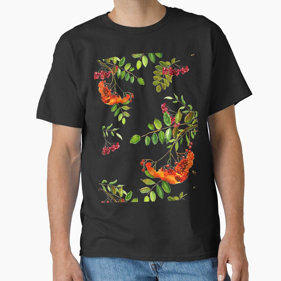 Hello autumn autumnal berries pattern by wolfgangrainer
