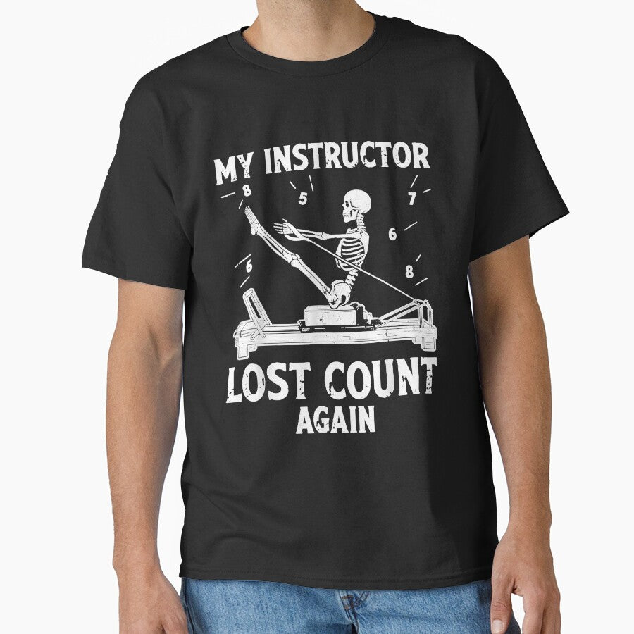 My Instructor Lost Count Again Skeleton Meditation Pilates by NgumohaLanke