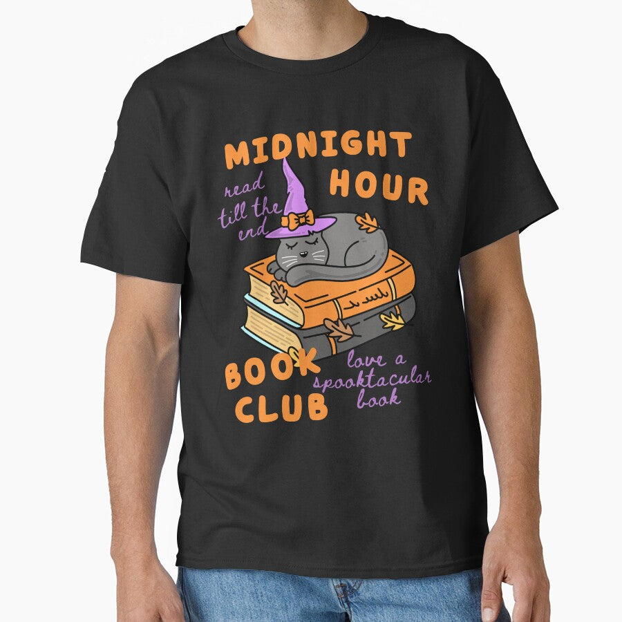Halloween Cat Reading, Midnight Hour Book Club, Fall Books, Spooktacular Story, Bookish Autumn by Forevermore