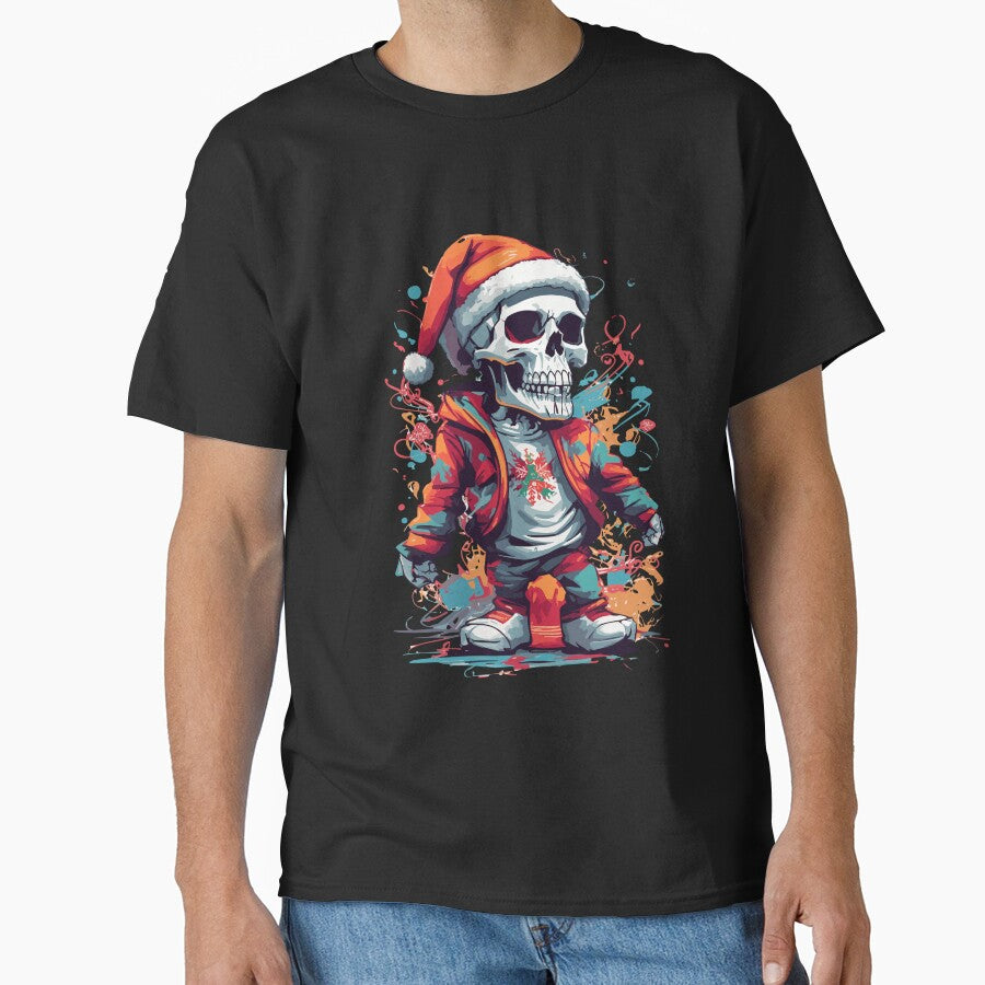 santa claus skeleton by jkrphoto