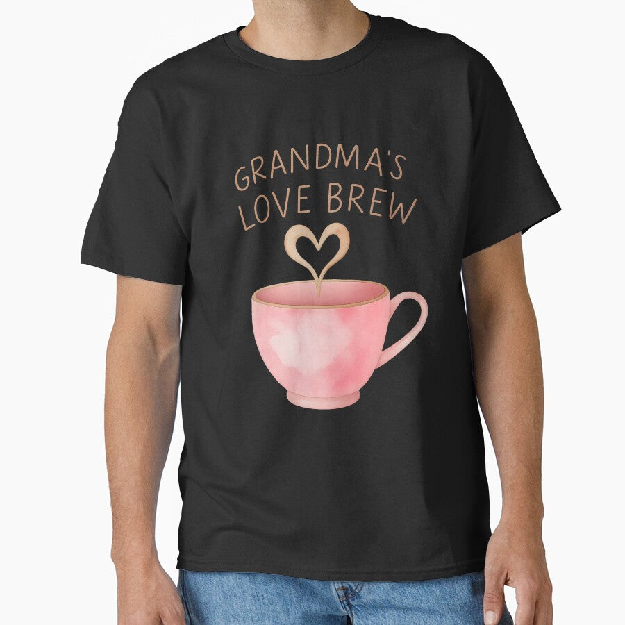 Grandma's Love Brew – Cute Tea Lover Grandma by PunchDrop