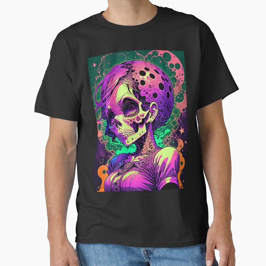 Skull Girl by ZinInfinite