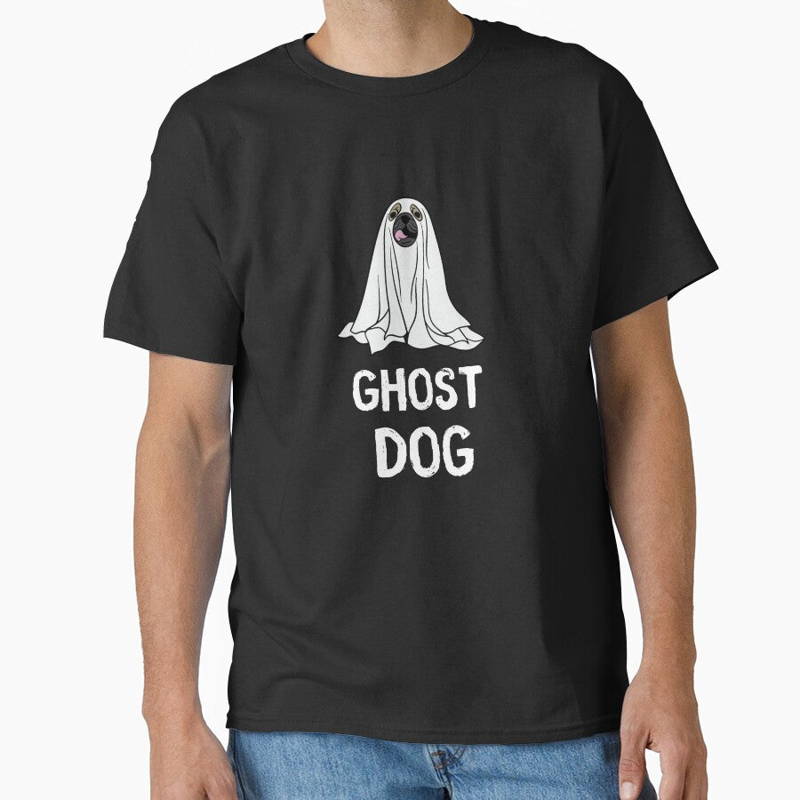 ghost dog funny dog lover gift for halloween by DesignisMine