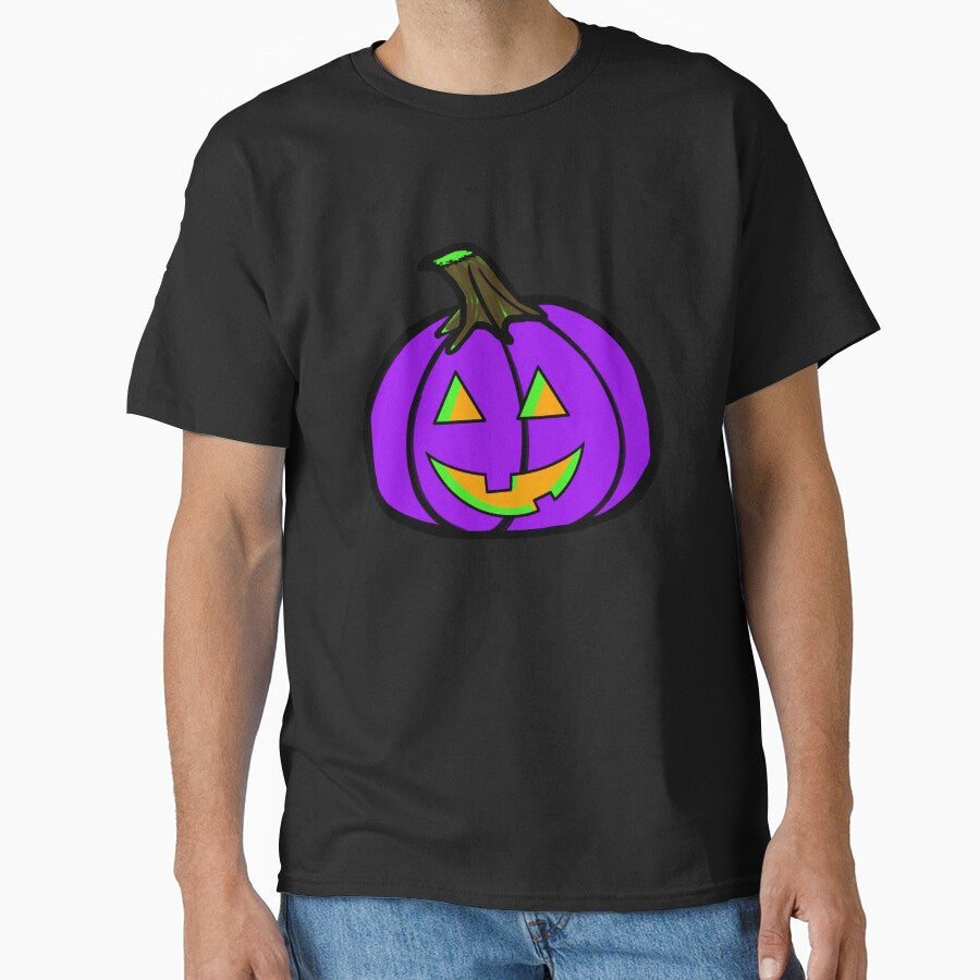 Vintage Look Purple Halloween Pumpkin by kybrowncoat