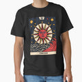 Red Sun Tarot Card T-Shirt Design 127sm by 127sm