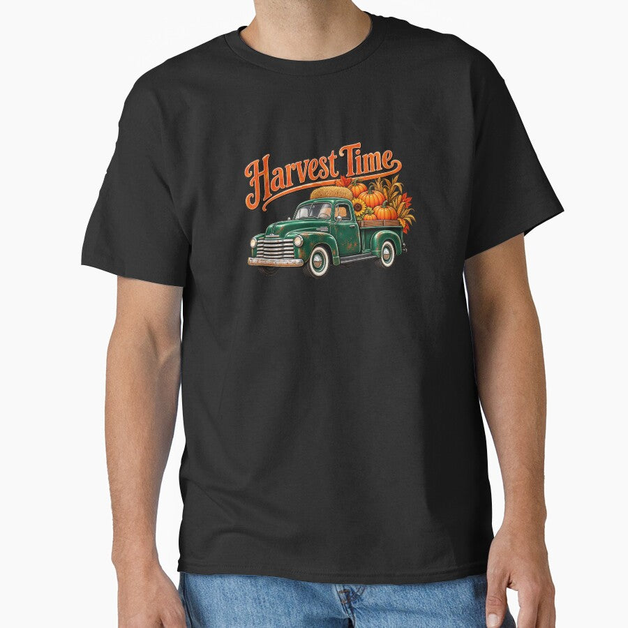 Vintage Pumpkin Truck Harvest Time Fall Autumn,pumpkin harvest season T-shirt by Final Chance Designs⭐️⭐️⭐️⭐️⭐️