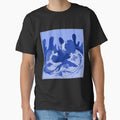 Wave Blue Pastel Goth by bestshirtdesign