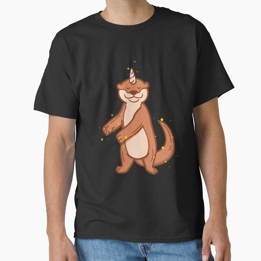 Flossing Ottercorn: Dancing Otter Unicorn by friendlyspoon