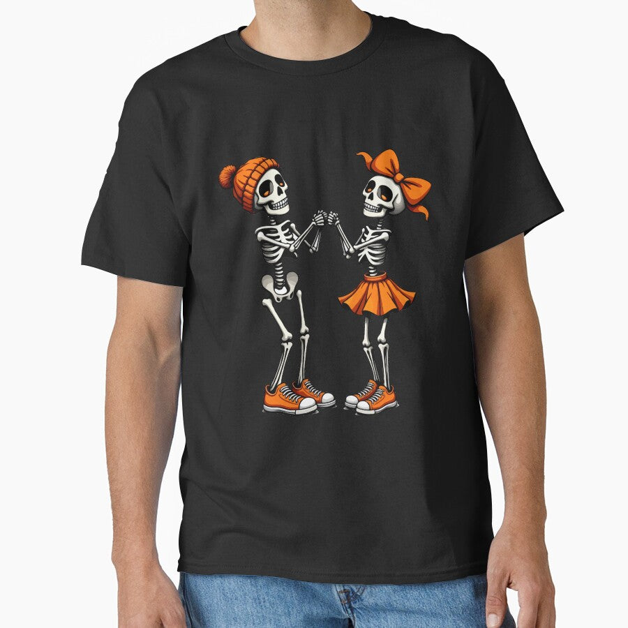 Dancing Skeletons Halloween Couples Dance Fun by AxelBrook