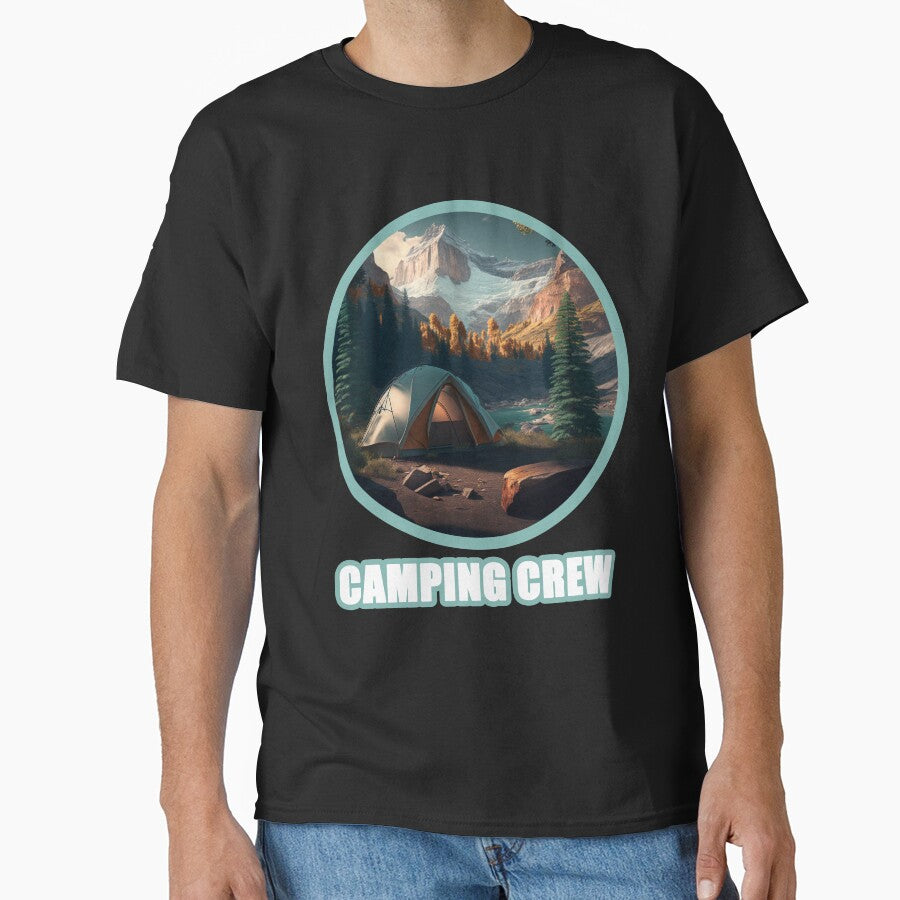 Camping Crew Outdoor Sunset Summer Camp by smartrocket