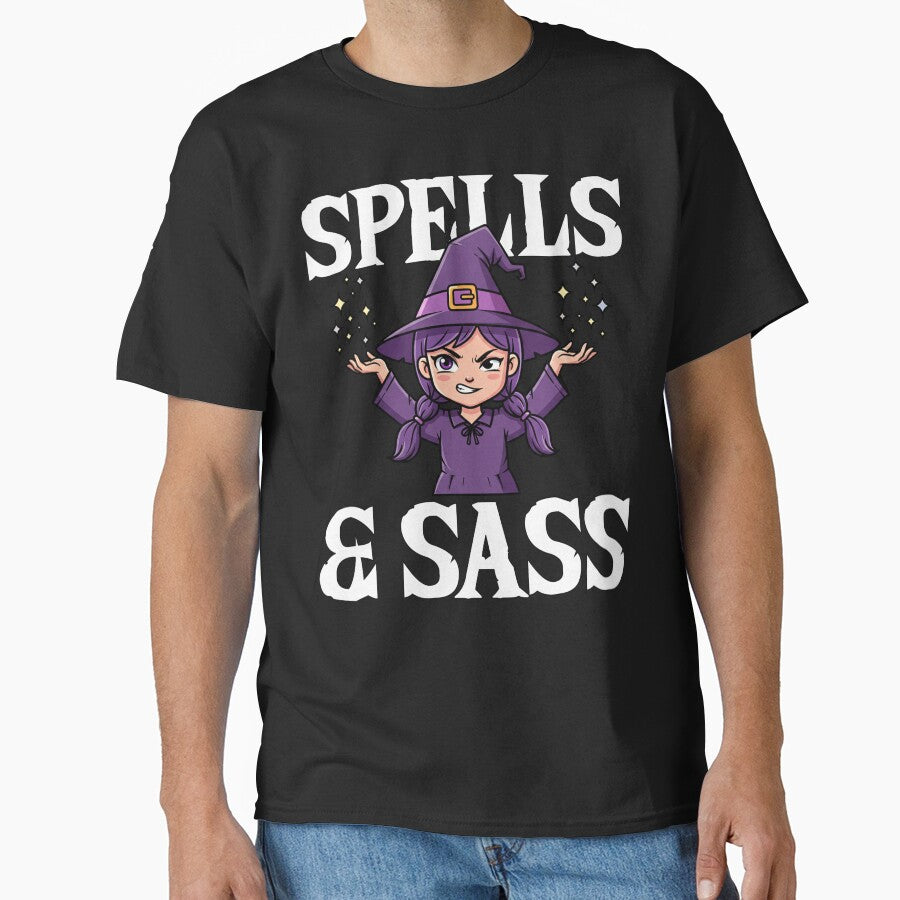 SPELLS AND SASS - WITH HALLOWEEN by KEF Custom