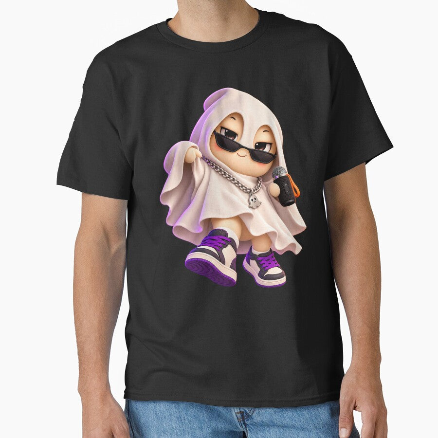 Kawaii Halloween Ghost Streetwear Mochi by ImagenFusionP