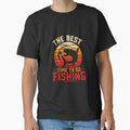 The Best Time To Go Fishing Angler Fisherman Hobby by SkeletonsDanger