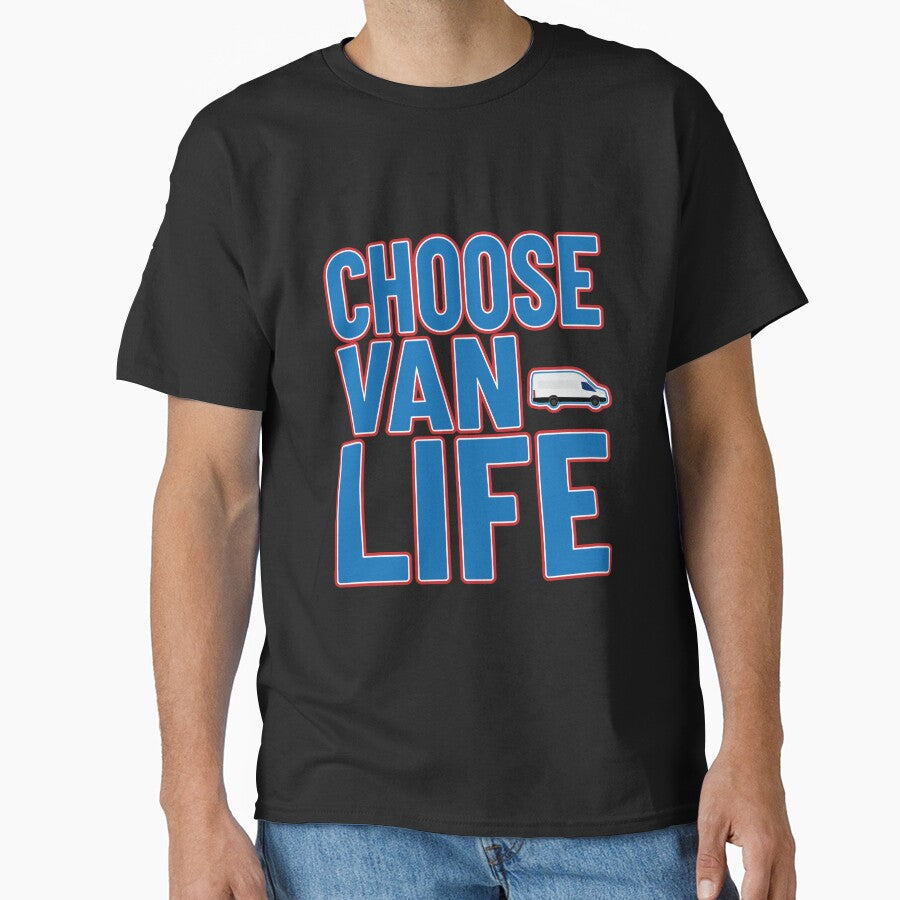 Choose Van Life (Blue) by Black-Arts