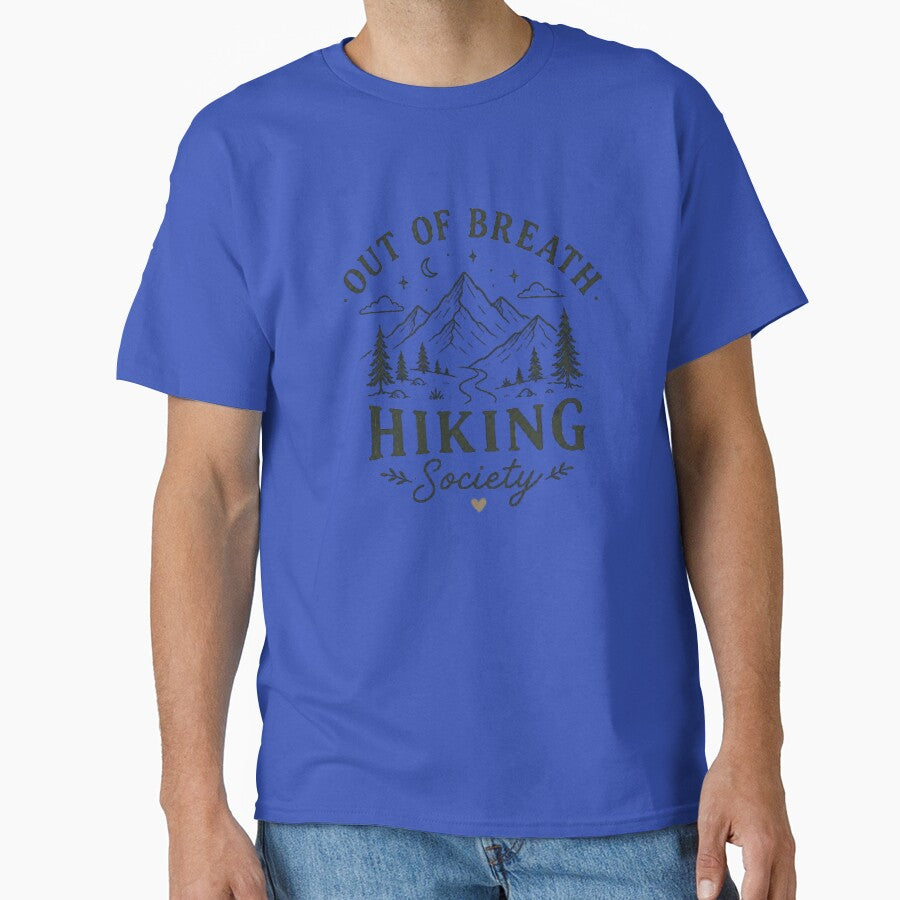 Out of Breath Hiking Society by Lazy Explorer Co.