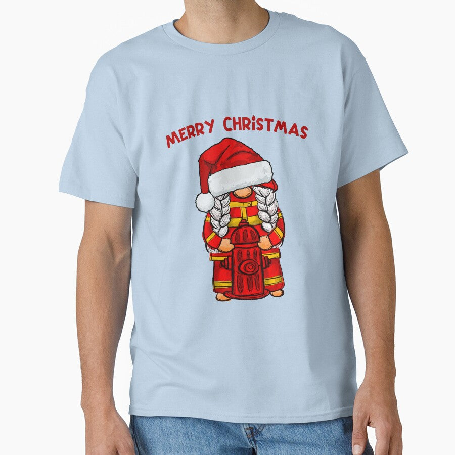 Merry christmas female firefighter by HarriPaloma