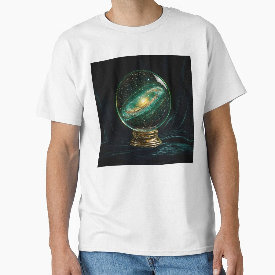 3d Render Of Crystal Ball Galaxy Digital by Checho30
