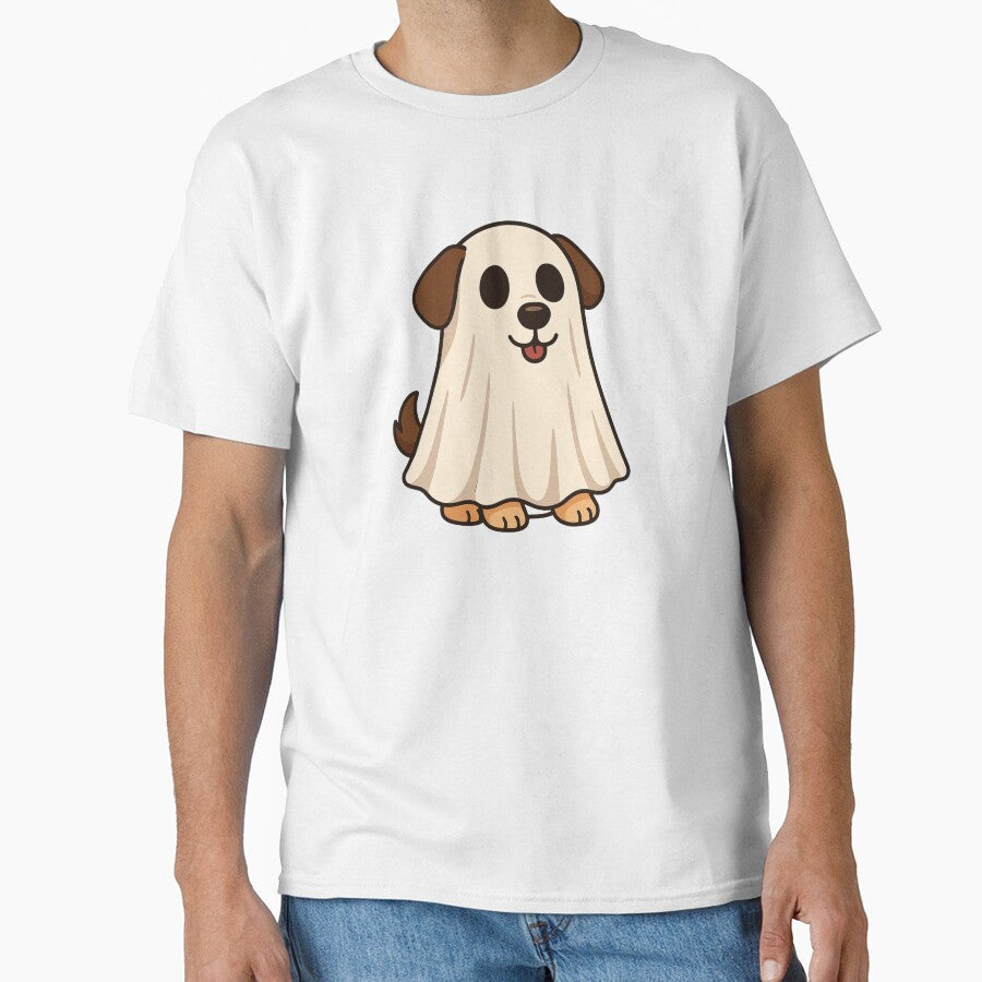 Dog Boo Ghost Halloween Gifts by Prints-by-Olaf