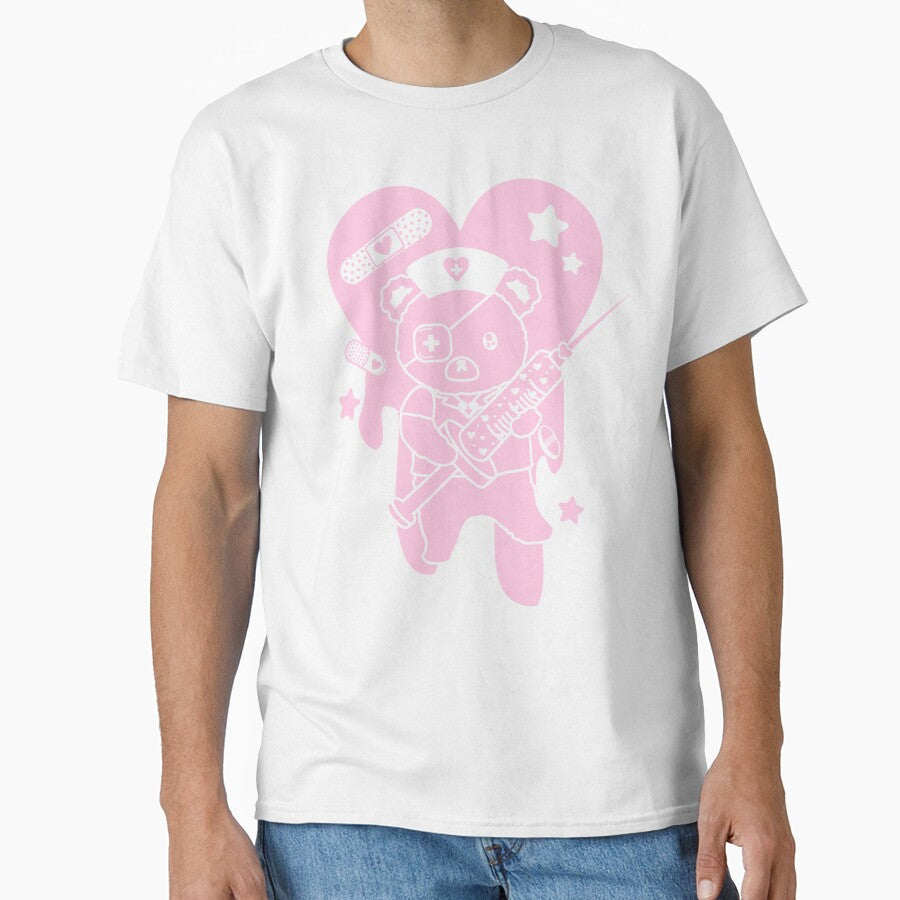 Menhera kei kawaii cute bear by Kink Collective