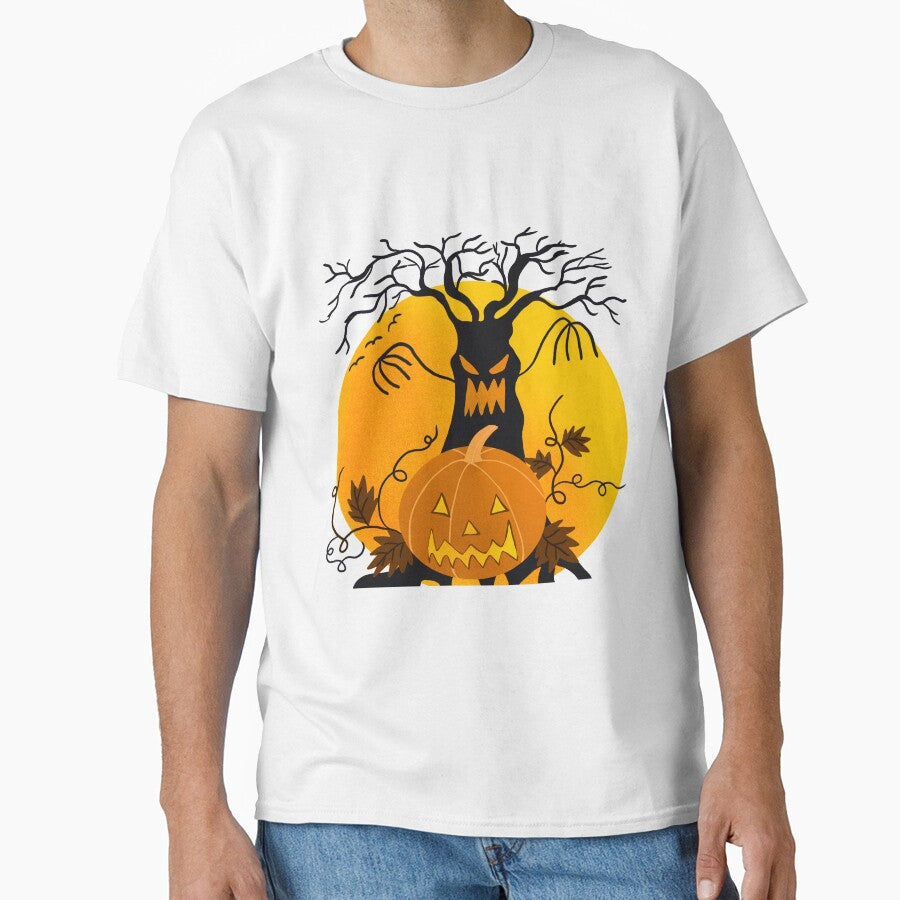 Scary Jack-O-Lantern Halloween design by petpuppymania