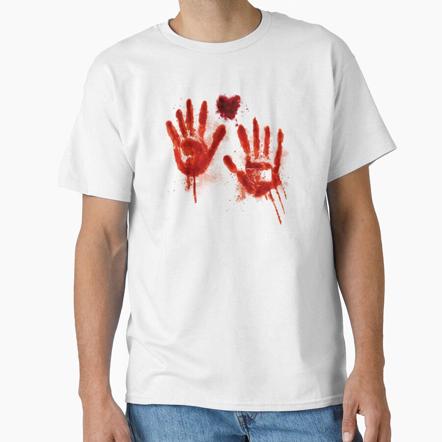 Bloody Hand Prints by Inspired Life Creative