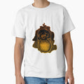 Skull and Crystal Ball (Gold) by Karhardy