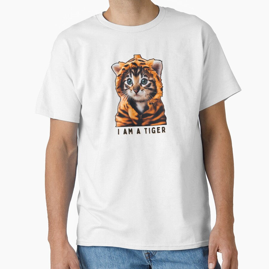 Cute Cat | Cat lover | gift for a cat lover | I AM A TIGER by FitEnvy