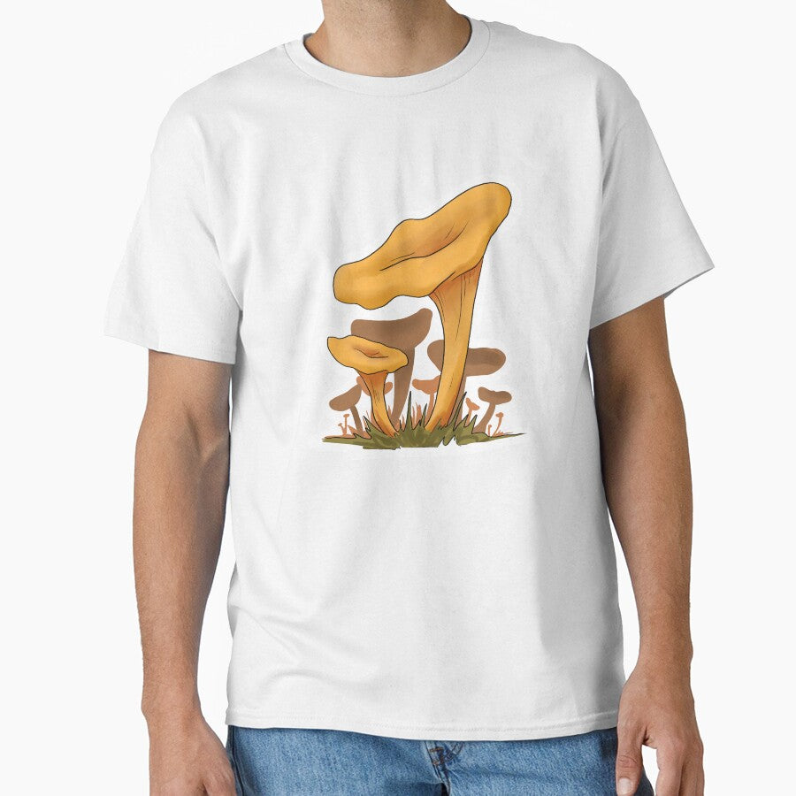 Chanterelle Mushrooms by Spittyfishy